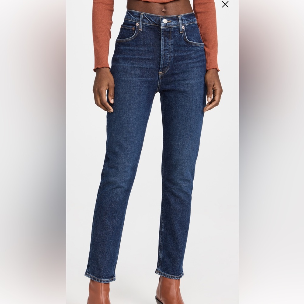 Agolde Riley Long Straight Jeans Size 26